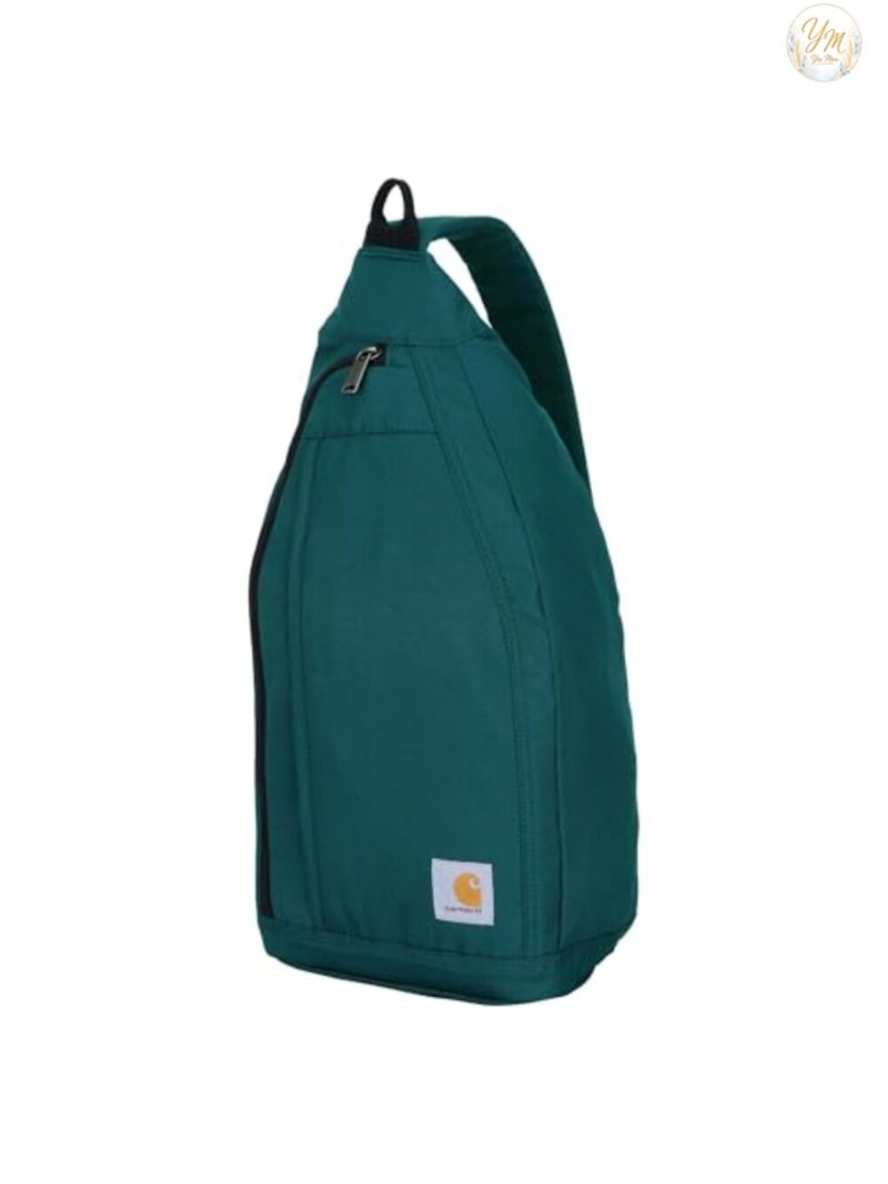 600-Denier Polyester Sling Bag with Padded Tablet Sleeve and Fleece-Lined
